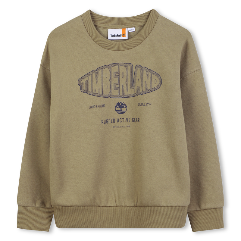 Brushed fleece sweatshirt TIMBERLAND 
                        BOY