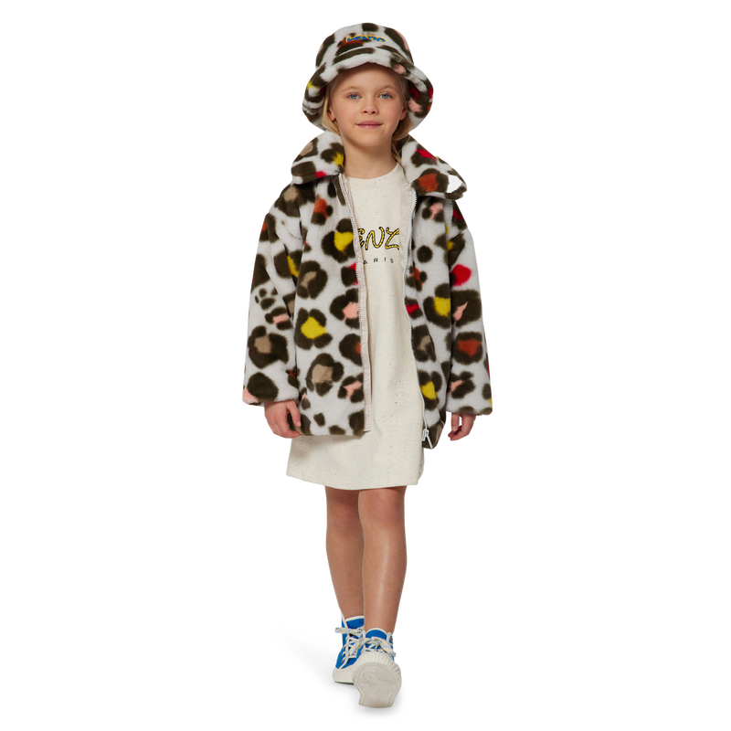 Kenzo leopard print coat hot sale