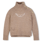 Knitted sweater with high collar ZADIG VOLTAIRE 
                    GIRL