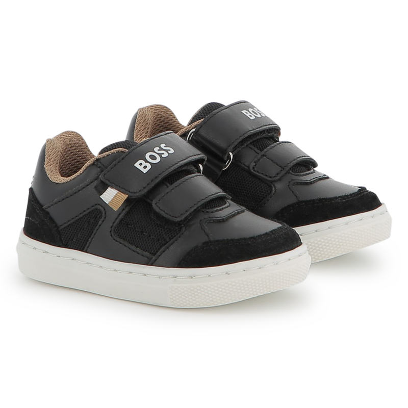 Sneakers with hook-and-loop fastener BOSS 
                    BOY
