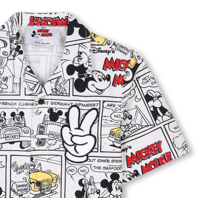 Short-sleeved cotton shirt MARC JACOBS 
                        BOY