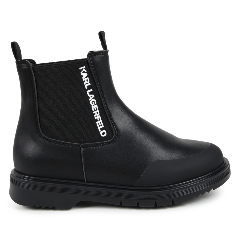 Textile Ankle Boots KARL LAGERFELD KIDS 
                    UNISEX