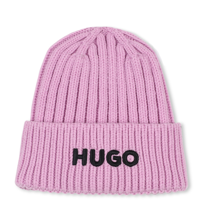 Knitted beanie HUGO 
                    GIRL
