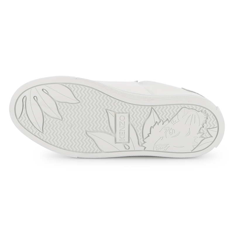 Leather Velcro sneakers
