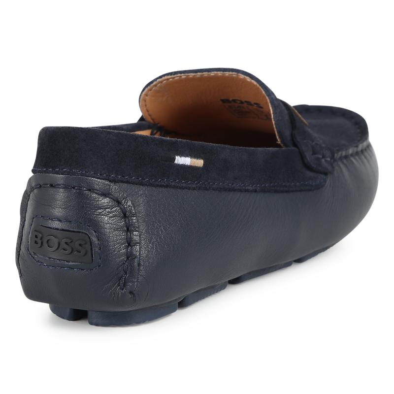 Leather Moccasins BOSS 
                    BOY