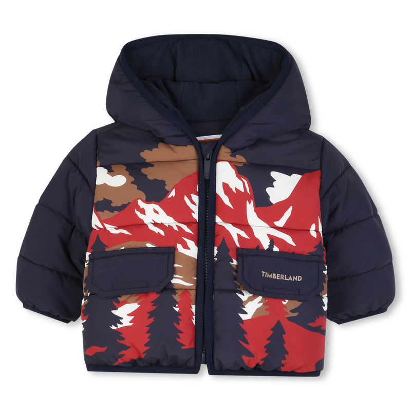 Hooded down jacket TIMBERLAND 
                        BOY