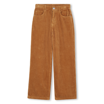 Embroidery velvet trousers ZADIG & VOLTAIRE GIRL