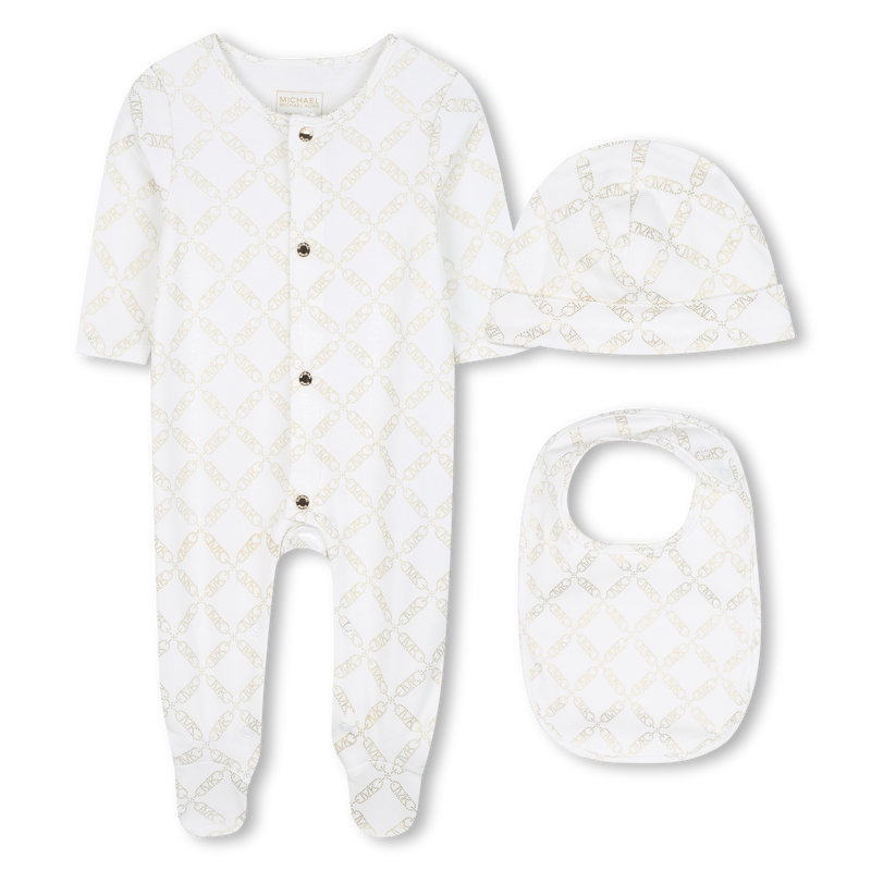 Pajama, bib and hat set MICHAEL KORS 
                        GIRL