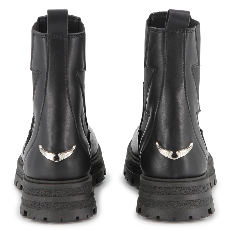 Cowhide leather Chelsea boots ZADIG & VOLTAIRE 
                        GIRL