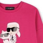 Sweatshirt with print KARL LAGERFELD KIDS 
                    GIRL