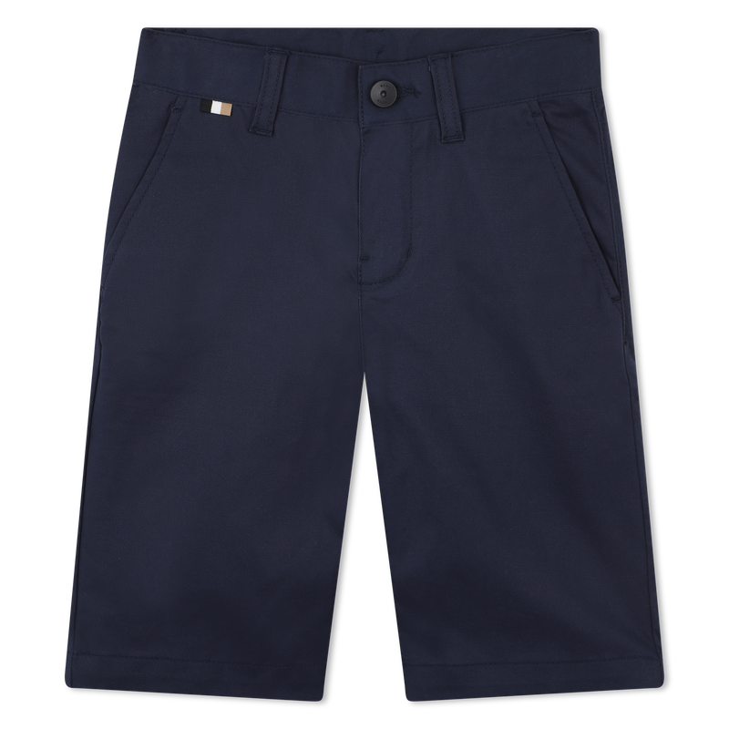 Lined chino Bermuda shorts BOSS 
                        BOY
