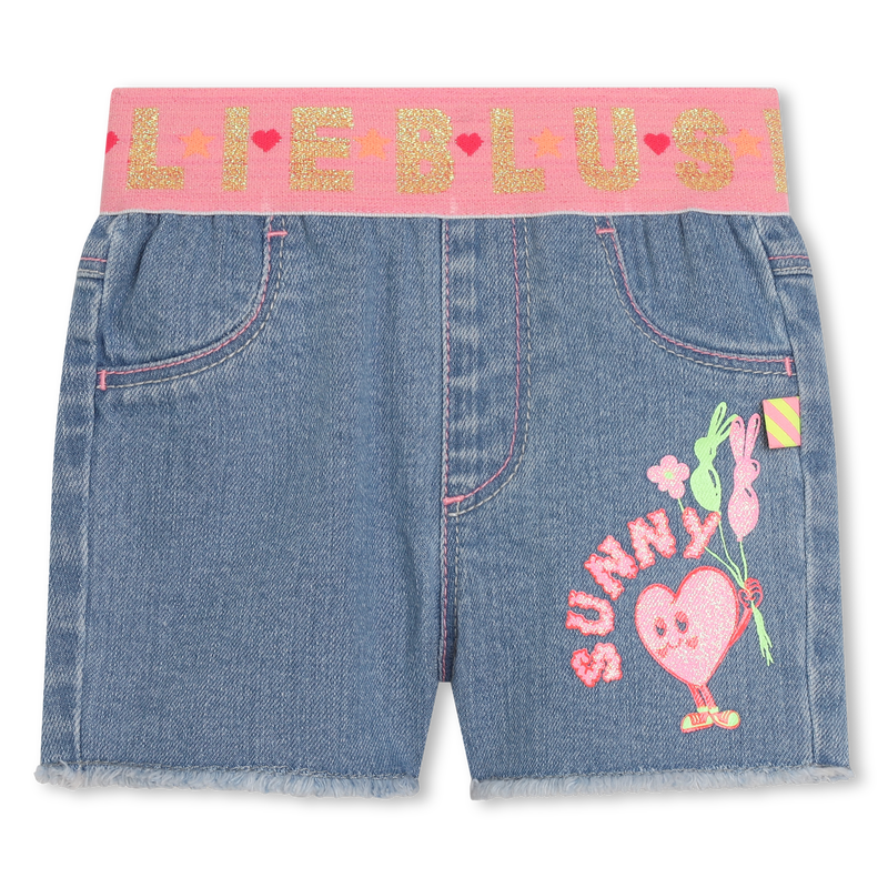 Denim shorts BILLIEBLUSH 
                    GIRL