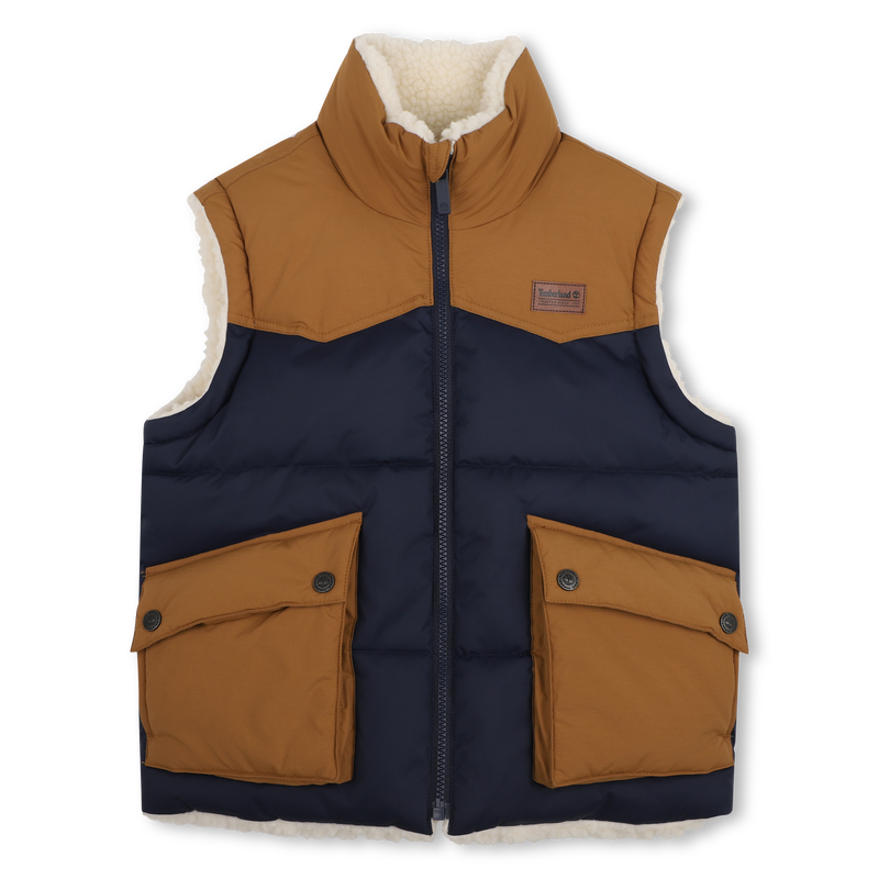 Sleeveless down jacket TIMBERLAND 
                        BOY