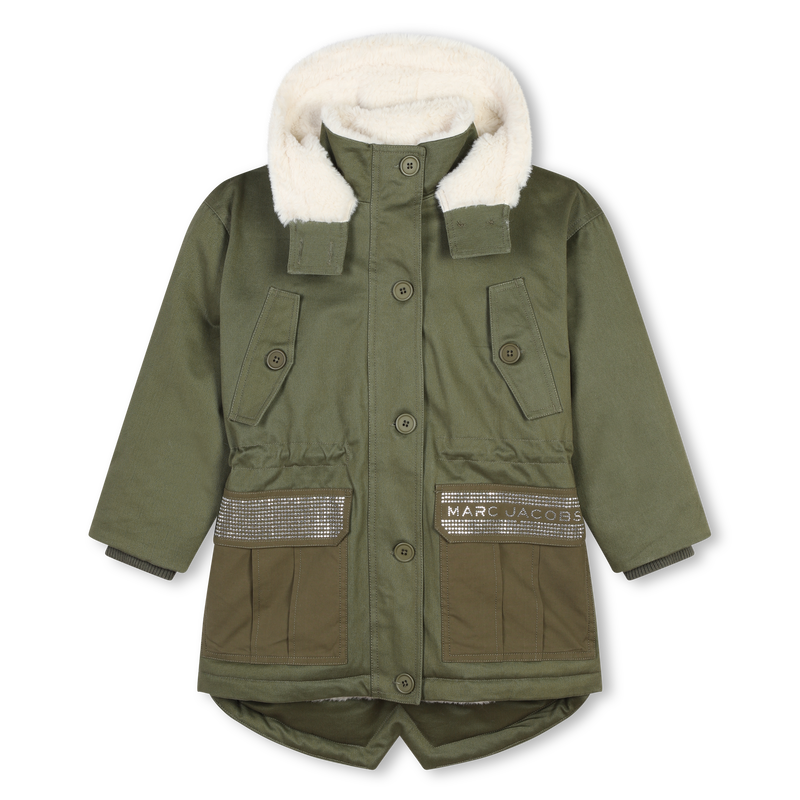 Hooded Parka MARC JACOBS 
                    GIRL