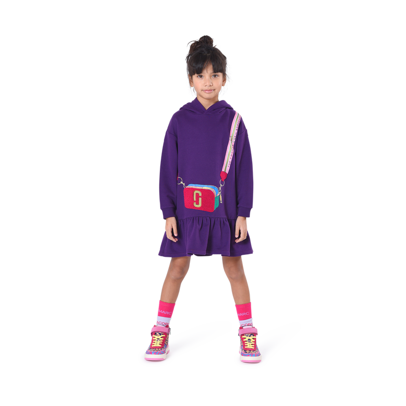 Hooded fleece dress MARC JACOBS 
                    GIRL
