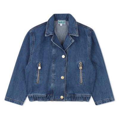 Denim jacket KENZO KIDS GIRL