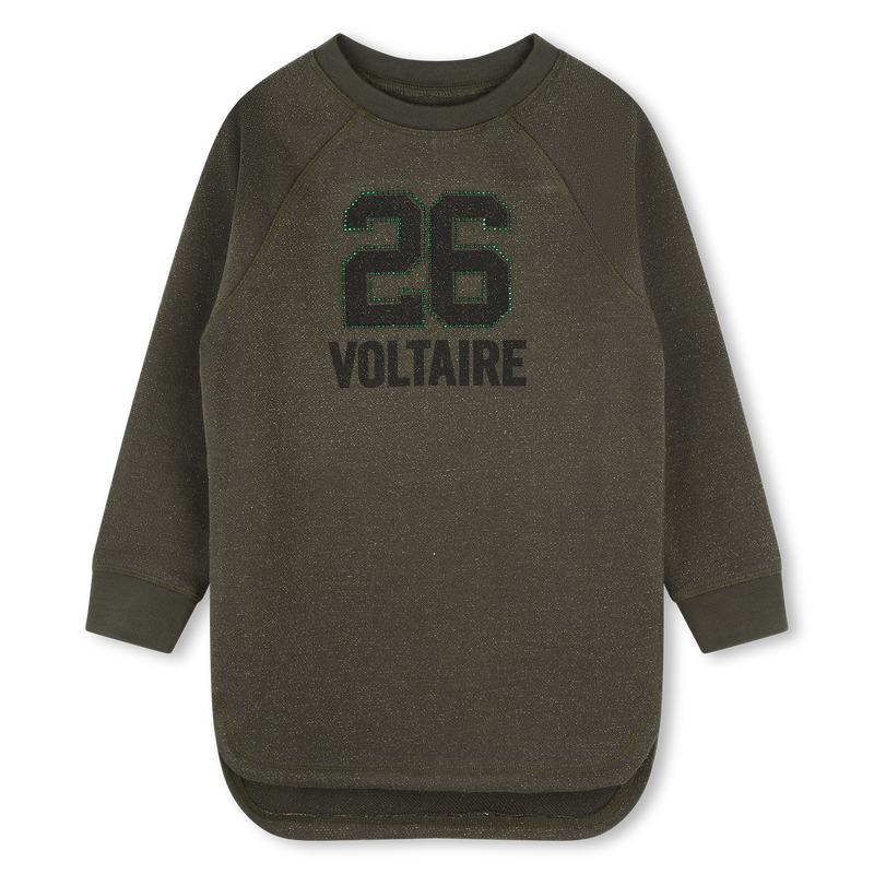 Sparkly fleece dress ZADIG & VOLTAIRE 
                    GIRL