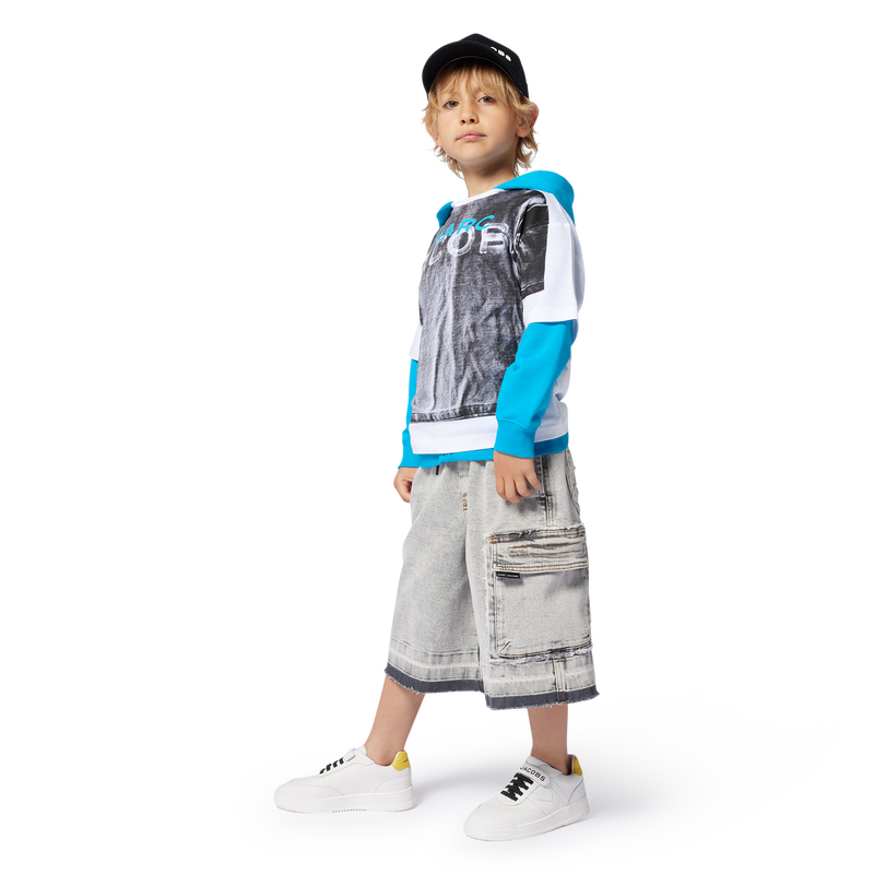 Long denim Bermuda shorts MARC JACOBS 
                        BOY