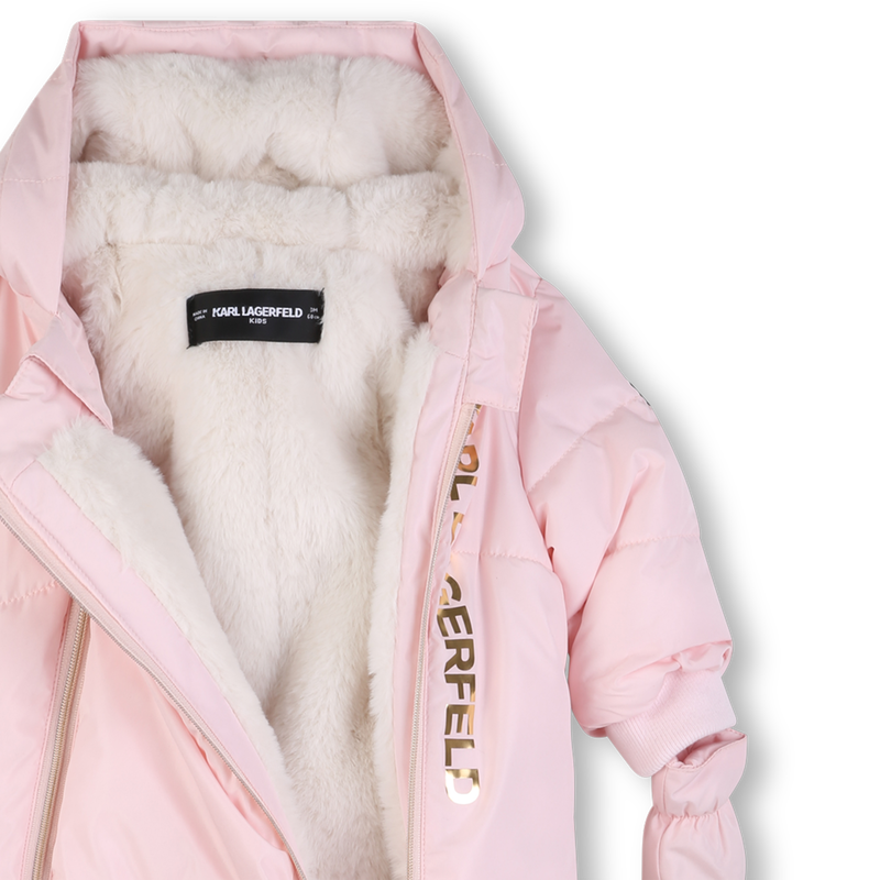 Polyester pilot suit KARL LAGERFELD KIDS 
                    GIRL