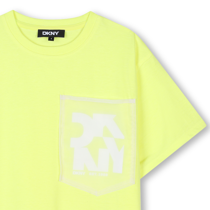 Short-sleeved T-shirt dress DKNY 
                        GIRL