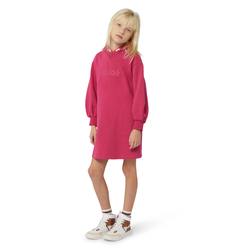 Hooded Fleece Dress CHLOE 
                    GIRL