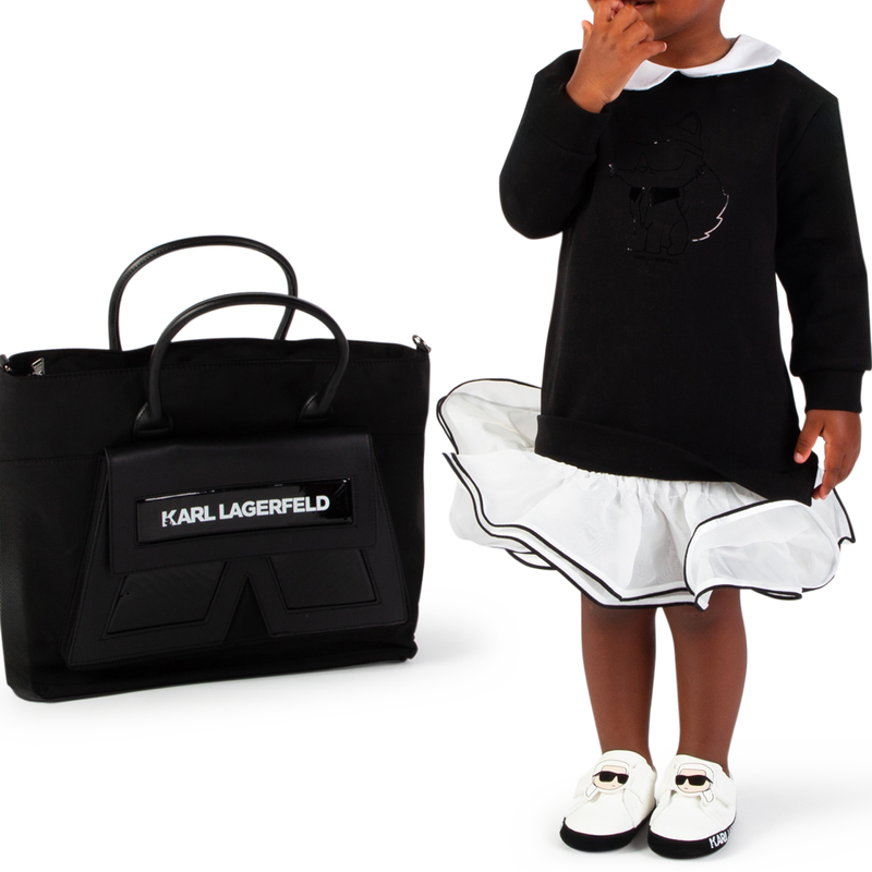 Drop-Waist Tutu Dress KARL LAGERFELD KIDS 
                        GIRL