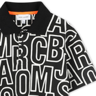 Monogram-print polo shirt MARC JACOBS 
                    BOY
