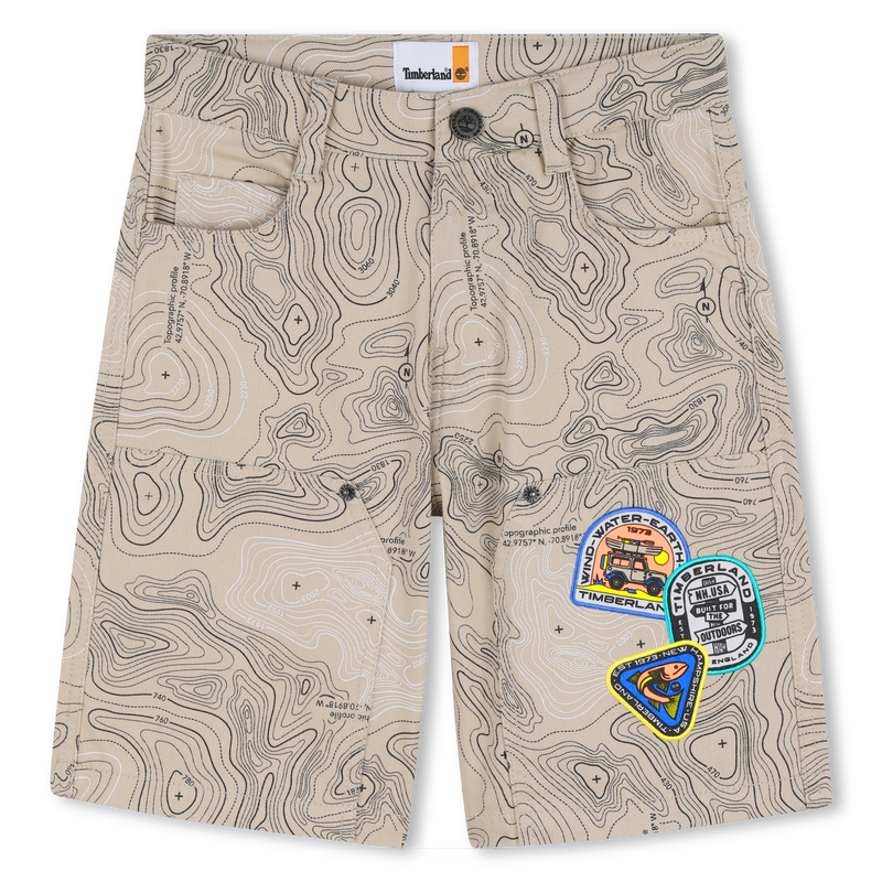 Elasticated Waist Bermudas TIMBERLAND 
                        BOY