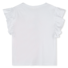 T-shirt with frilled sleeves BILLIEBLUSH 
                    GIRL