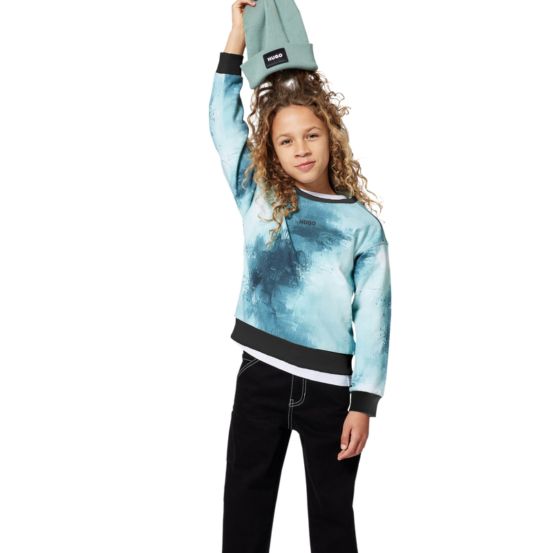 Double-layered beanie HUGO 
                    UNISEX