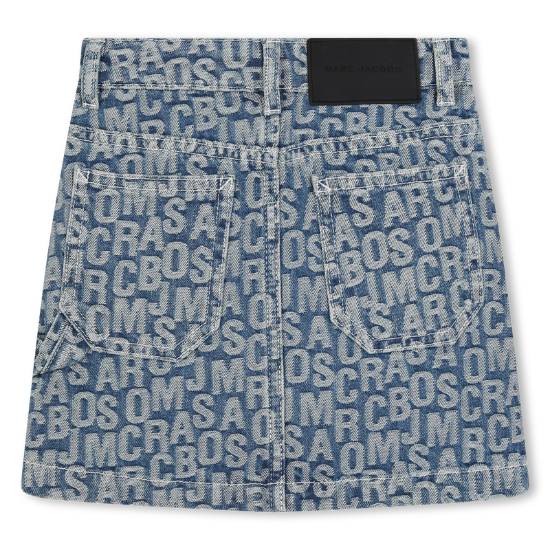 Cotton Jean Skirt MARC JACOBS 
                    GIRL