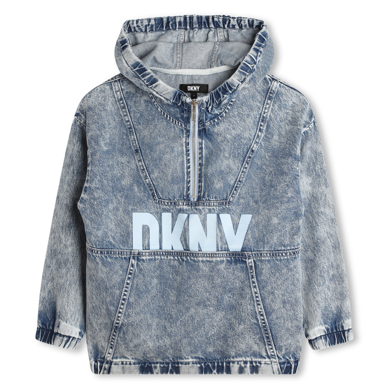 Hooded denim jacket DKNY 
                    UNISEX