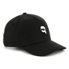 Adjustable cotton cap, BLACK, hi-res