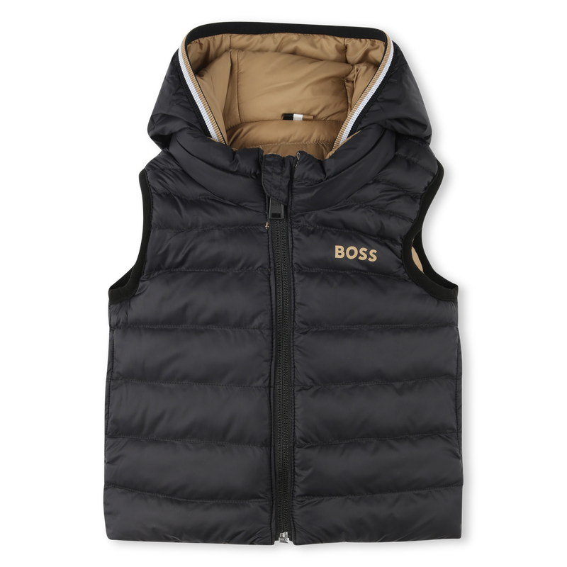 PUFFER JACKET SLEEVELESS BOSS 
                    BOY