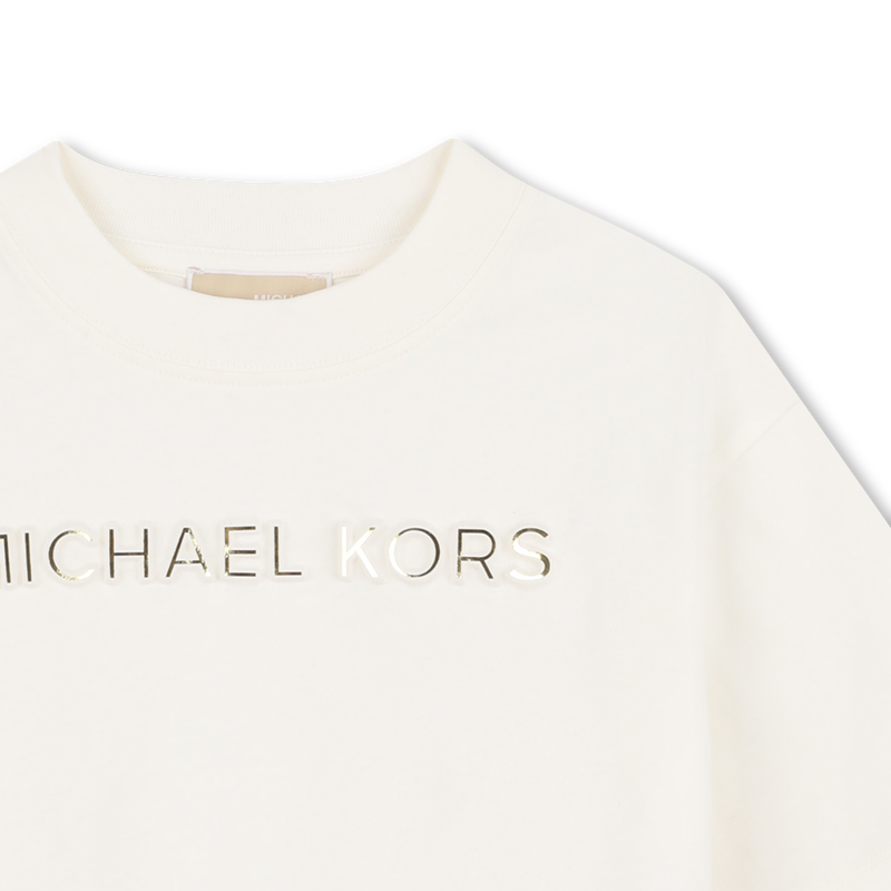 Short-sleeved jersey T-shirt MICHAEL KORS 
                    GIRL