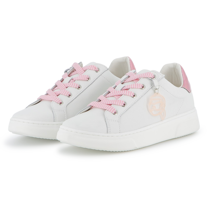 Lace-up low-top sneakers KARL LAGERFELD KIDS 
                        GIRL