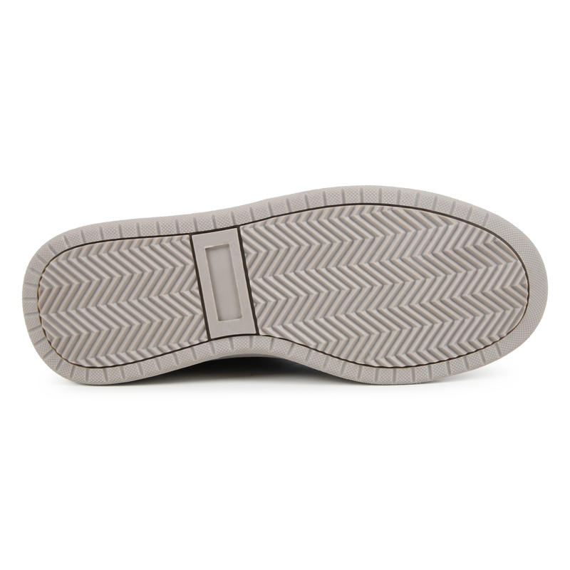 Lace-Up Leather Sneakers HUGO 
                        BOY