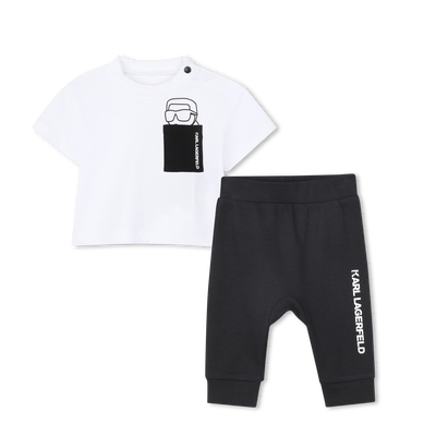Boxer Short Outfit Set KARL LAGERFELD KIDS BOY