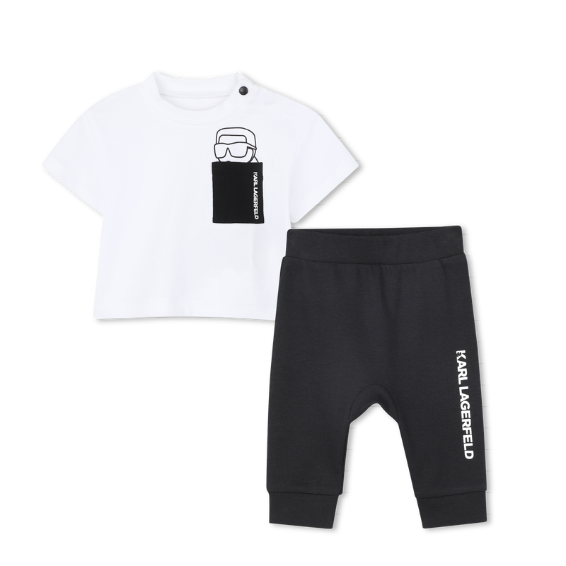 Boxer Short Outfit Set KARL LAGERFELD KIDS 
                        BOY