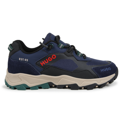 Multi-Material Sneakers HUGO BOY