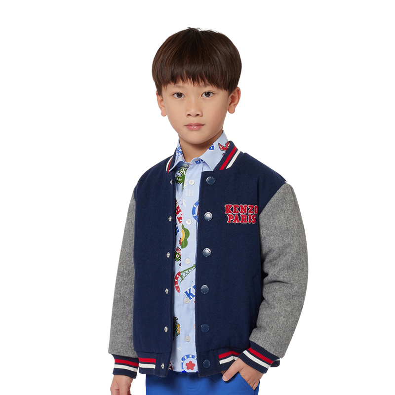 Oxford Printed Shirt KENZO KIDS 
                    BOY