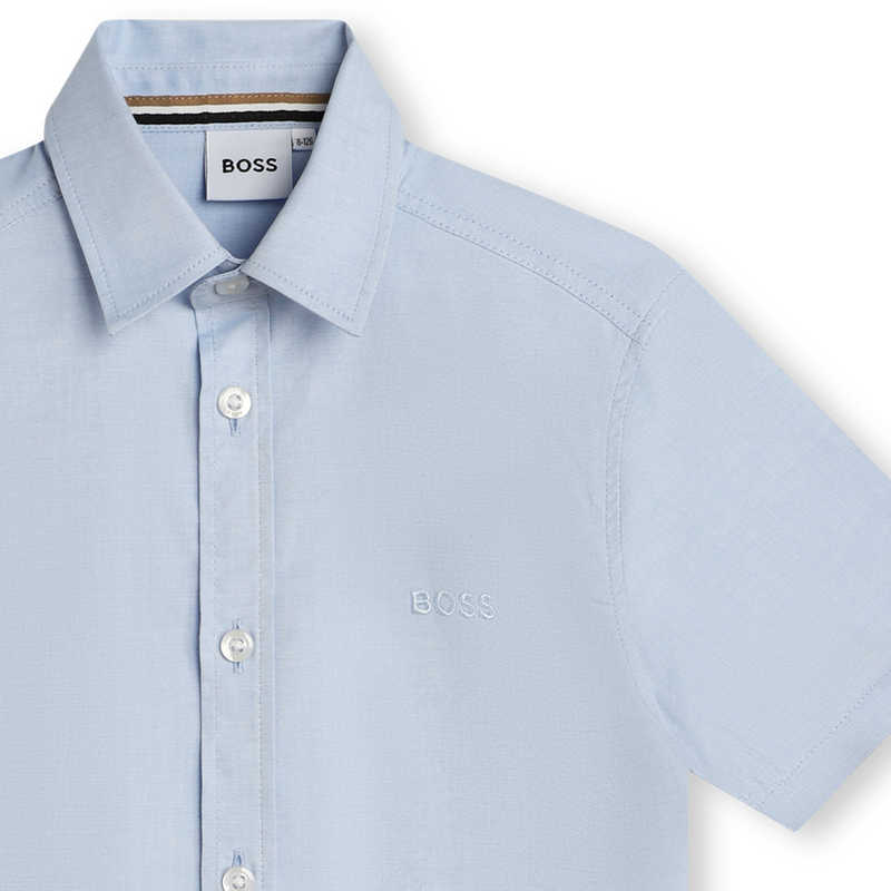 Boss oxford shirt cheap