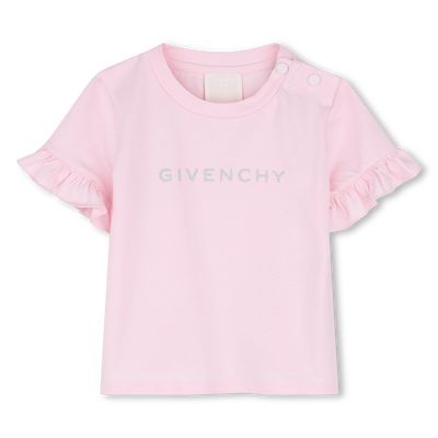 T-shirt with ruffles GIVENCHY GIRL
