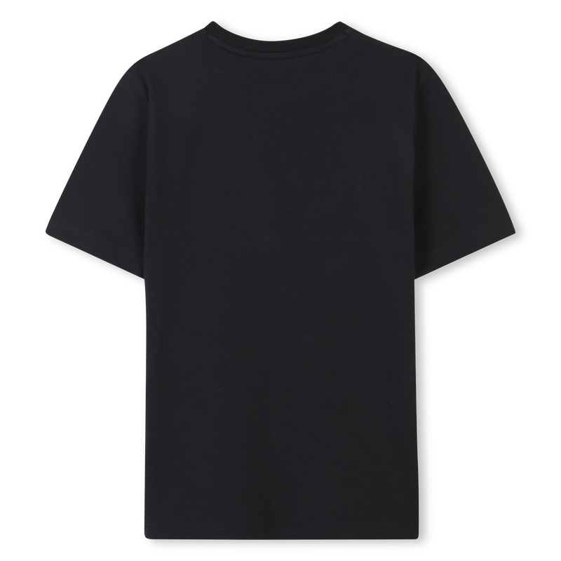 Embroidered cotton T-shirt BOSS 
                        BOY