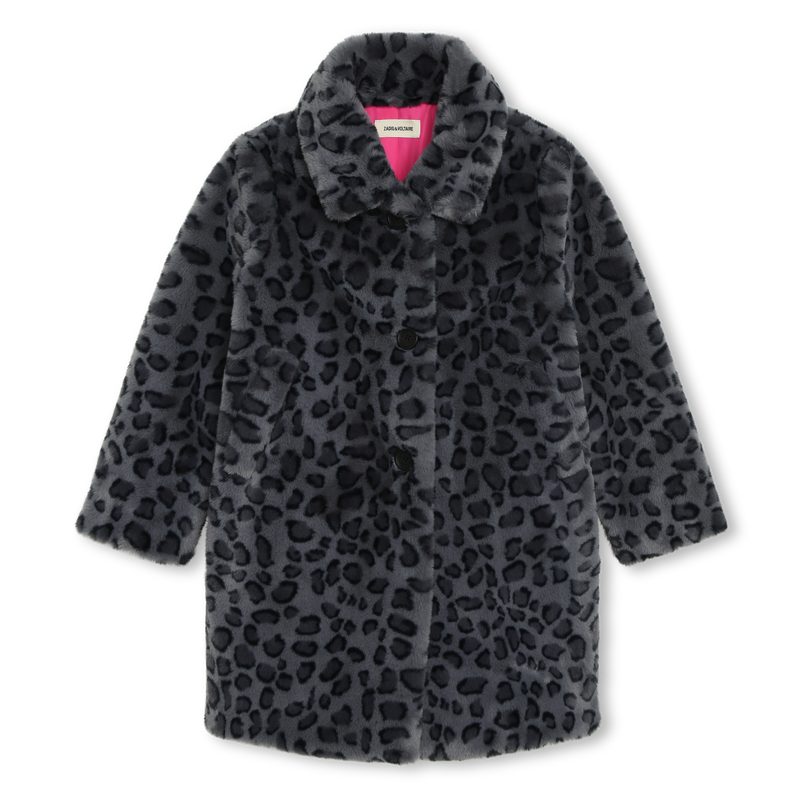 Leopard faux-fur coat ZADIG & VOLTAIRE 
                    GIRL
