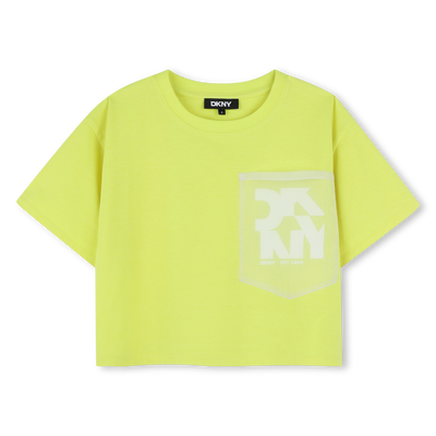 Wide short-sleeved T-shirt DKNY GIRL