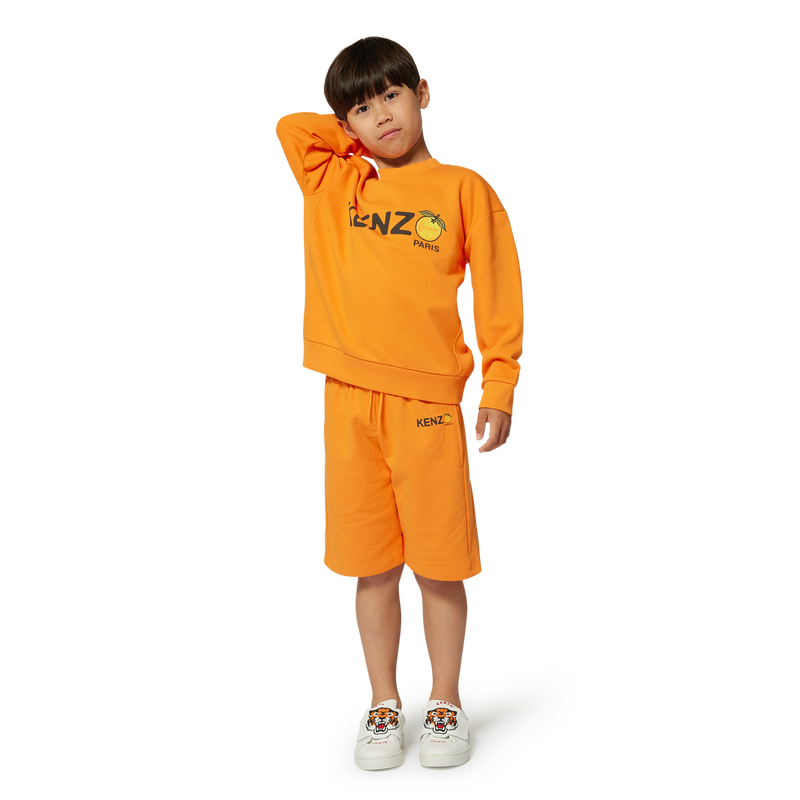Fleece Bermuda shorts KENZO KIDS 
                        BOY