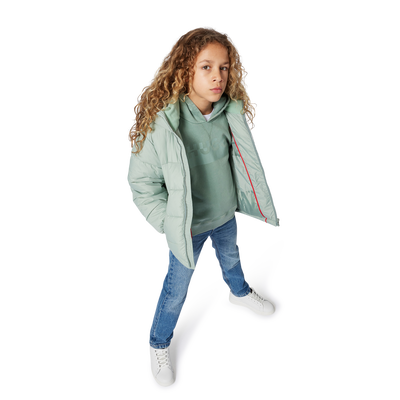 Hooded down jacket HUGO BOY