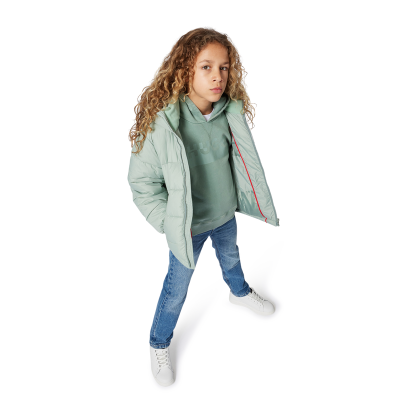 Hooded down jacket HUGO 
                        BOY