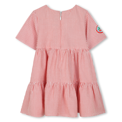 Cotton zip-up dress KENZO KIDS GIRL